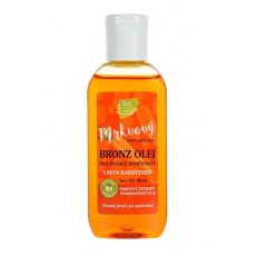 VIVACO 100% Natürliches Sonnenöl mit Karottenextrakt SPF 0 75 ml