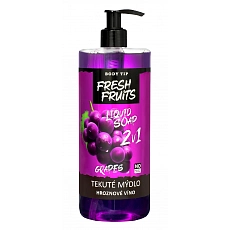 VIVACO Flüssigseife für Hände und Körper Traube BODY TIP 500 ml