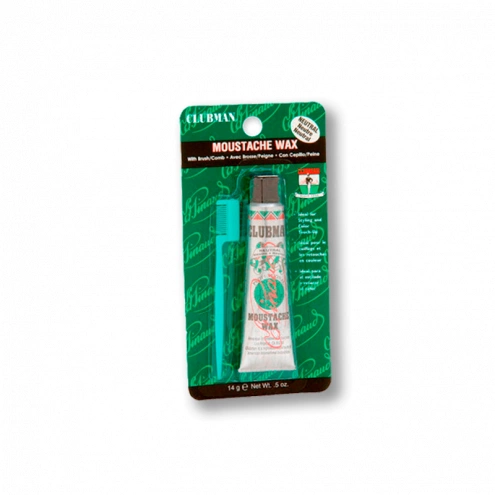 Clubman Pinaud vosk na bradu a fúzy neutrálna farba 14g