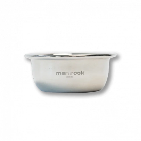 Men Rock miska na holenie z nehrdzavejúcej ocele 90mm