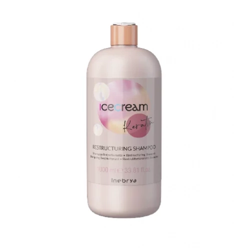 Inebrya Ice Cream Keratin Restructuring Shampoo 1000 ml