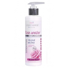 VIVACO Körpermilch mit Rosenwasser VIVAPHARM 200 ml