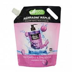 VIVACO Flüssigseife für Hände und Körper Traube Eco 1 L BODY TIP 1000 ml