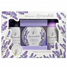 VIVACO Geschenkset Kosmetik mit Lavendelöl