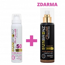 VIVACO Sonnenschutzschaum SPF 50 für Gesicht und Dekolleté SUNBRONZ 100 ml