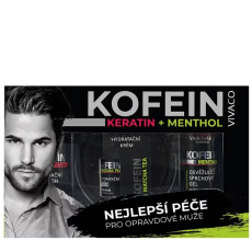 VIVACO Geschenkset Pflege für Männer mit Koffein