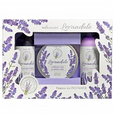 VIVACO Geschenkset Kosmetik mit Lavendelöl