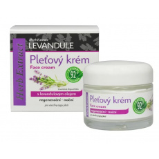 VIVACO Gesichtscreme mit Lavendelöl HERB EXTRACT 50 ml