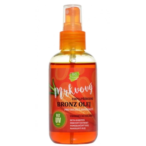 VIVACO 100% Natürliches Sonnenöl mit Karottenextrakt SPF 0 150 ml