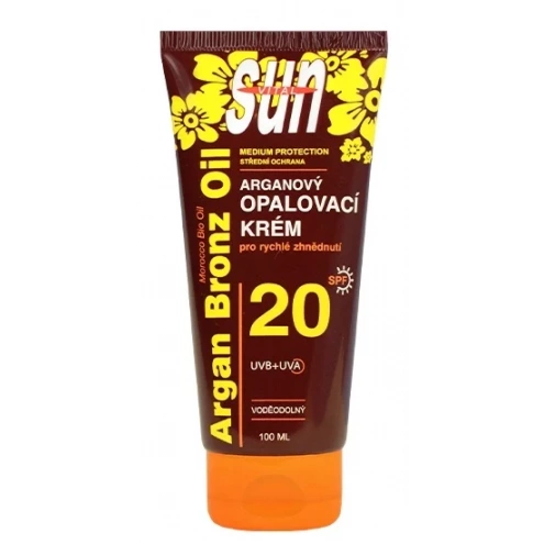 VIVACO Sonnencreme mit BIO-Arganöl SPF 20 SUN VITAL 100 ml