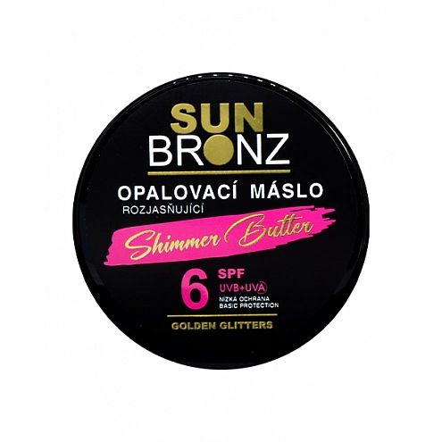 VIVACO Sonnenbutter mit schimmernden Glitzern SPF 6 SUNBRONZ 100 ml VIVACO Sonnenbutter mit schimmernden Glitzern SPF 6 SUNBRONZ 100 ml