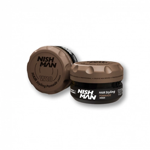 NishMan pomáda na vlasy W10 Amber 100ml