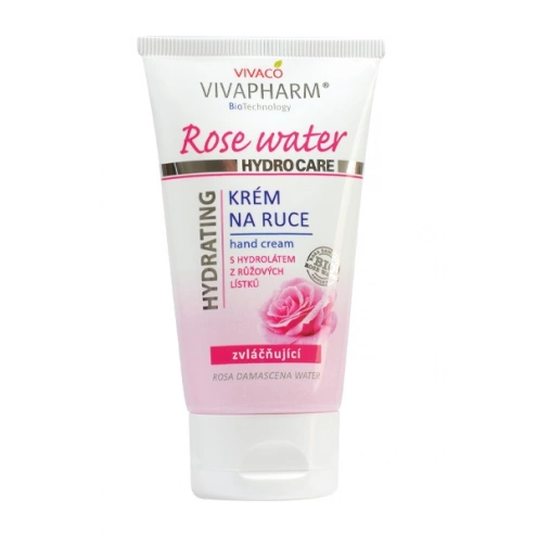 VIVACO Handcreme mit Rosenwasser VIVAPHARM 75 ml