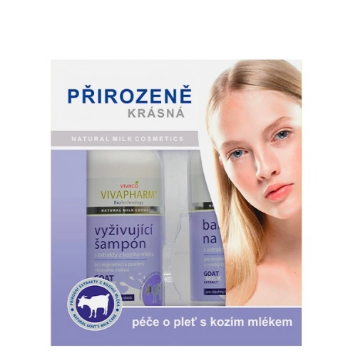 VIVACO Geschenkset Kosmetik mit Ziegenmilch