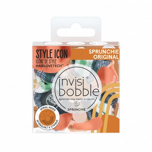 Invisibobble SPRUNCHIE Fall in Love Channel the Flannel