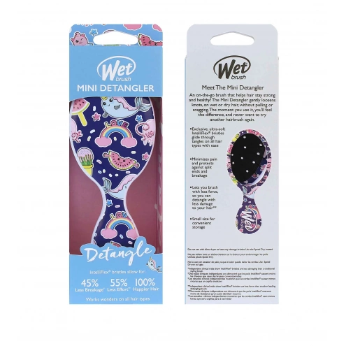 Wet Brush Mini Detangler Happy Hair Fantasy Wet Brush Mini Detangler Happy Hair Fantasy