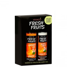 Geschenkset mit Kosmetik mit Aprikosenöl