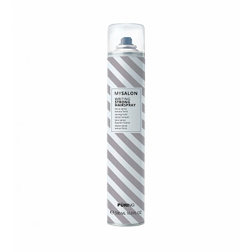 PŪRING MY SALON Writing Strong Hairspray 500 ml