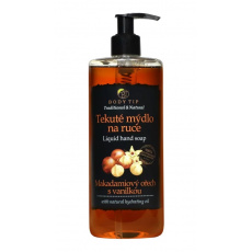 VIVACO Flüssigseife für die Hände Macadamianuss mit Vanille BODY TIP 500 ml