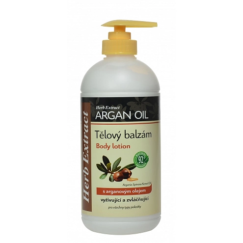 VIVACO Körperbalsam mit Arganöl HERB EXTRACT 500 ml