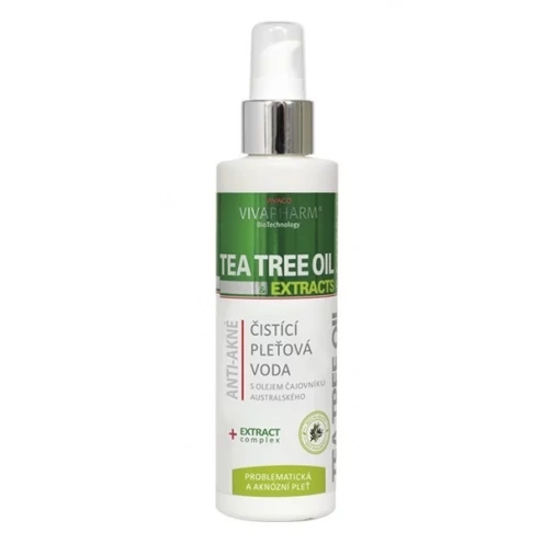 VIVACO Gesichtswasser mit Teebaumöl VIVAPHARM 200 ml
