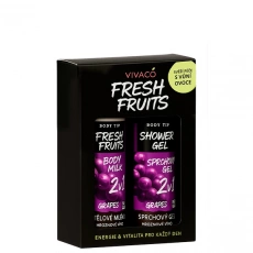 Geschenkset mit Kosmetik aus Weintrauben