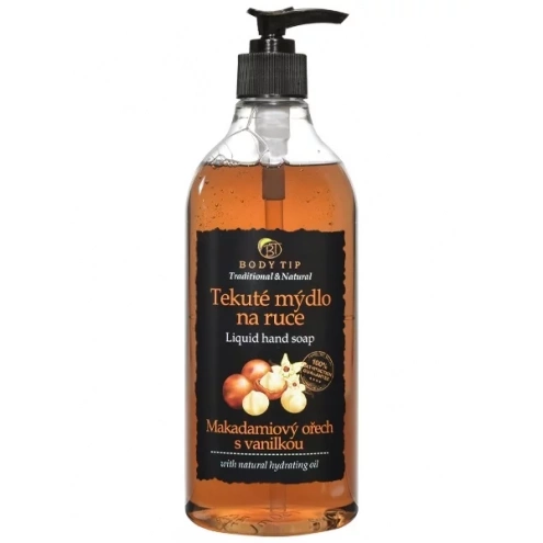 VIVACO Flüssigseife für die Hände Macadamianuss mit Vanille 750 ml BODY TIP 750 ml