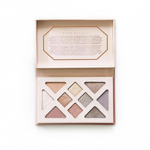 ĀTHR BEAUTY Rose Quartz Crystal Gemstone Palette 6 x 1,5 g / 4 x 1,25 g