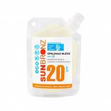 Sonnenmilch SUN BRONZ SPF 20 - Korallenfreundliche Reisegröße 50 ml
