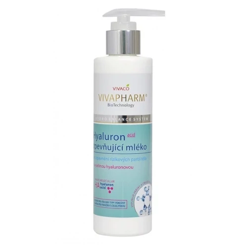 VIVACO Straffende Körpermilch mit Hyaluronsäure VIVAPHARM 200 ml