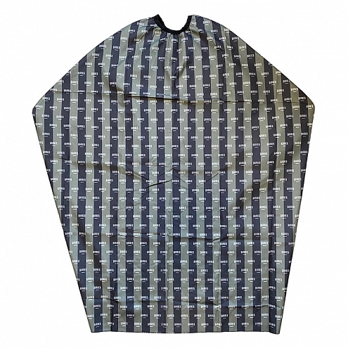 Marmara Barber Cape Stripes Black & Green