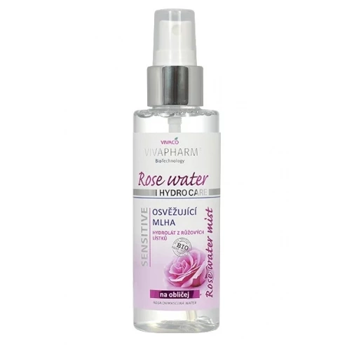 VIVACO Erfrischendes Spray mit Rosenwasser VIVAPHARM 100 ml