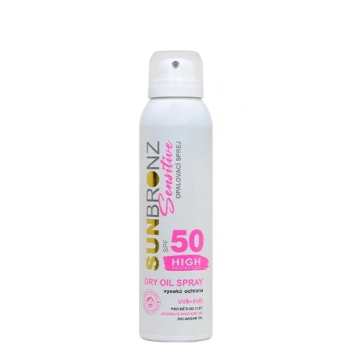VIVACO Trockenes Sonnenöl Sensitive SPF 50 SUNBRONZ 90 ml