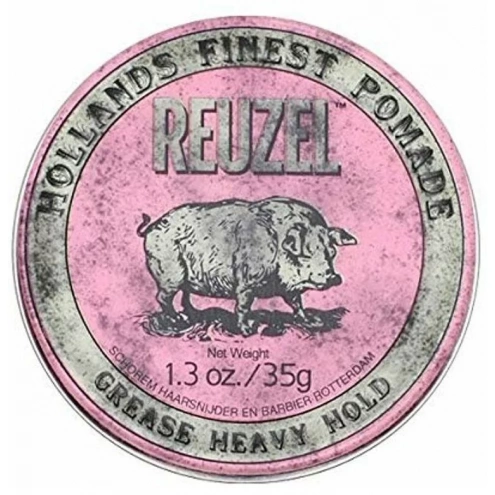 REUZEL Styling Pink Pomade Grease Heavy Hold 35g