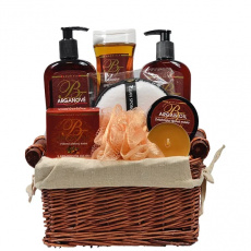 VIVACO Geschenkkorb mit Kosmetik mit Arganöl