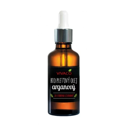 VIVACO 100% BIO Pleťový arganový olej s pipetou 50 ml VIVACO 100% BIO Pleťový arganový olej s pipetou 50 ml