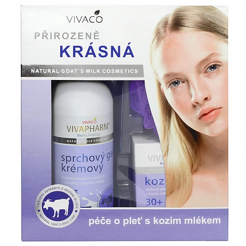 VIVACO Geschenkset Kosmetik mit Ziegenmilch