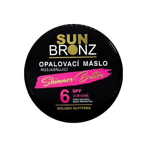 VIVACO Sonnenbutter mit schimmernden Glitzern SPF 6 SUNBRONZ 100 ml VIVACO Sonnenbutter mit schimmernden Glitzern SPF 6 SUNBRONZ 100 ml