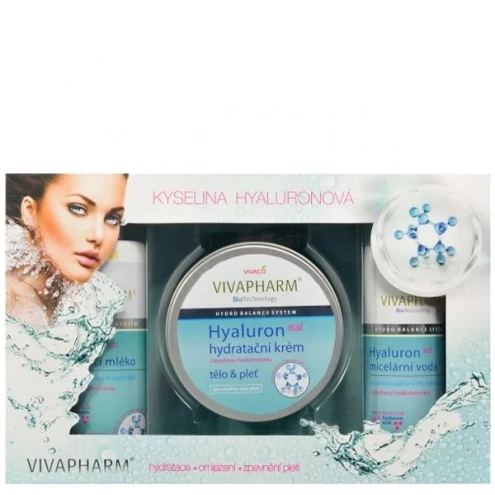 VIVACO Geschenkset Kosmetik mit Hyaluronsäure