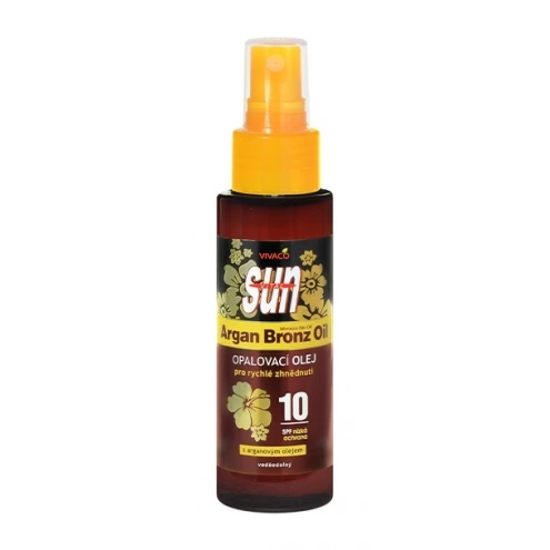 VIVACO Sonnenöl mit BIO-Arganöl SPF 10 SUN VITAL 100 ml