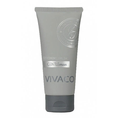 VIVACO Duschgel 2in1 für Männer GENTLEMAN SILVER EDITION 200 ml VIVACO Duschgel 2in1 für Männer GENTLEMAN SILVER EDITION 200 ml