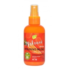 VIVACO 100% Natürliches Sonnenschutzmilch mit Karottenextrakt SPF 30 150 ml