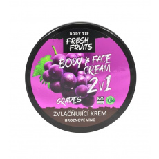 VIVACO Feuchtigkeitscreme für Körper und Gesicht Traube BODY TIP 200 ml