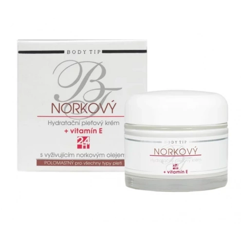 VIVACO Gesichtscreme mit Nerzöl BODY TIP 50 ml
