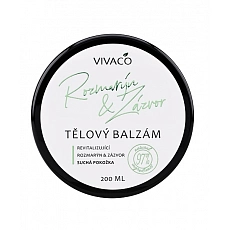 Körperbalsam Rosmarin und Ingwer 200 ml