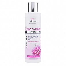 Natürliches Duschgel mit Rosenwasser VIVAPHARM 200 ml