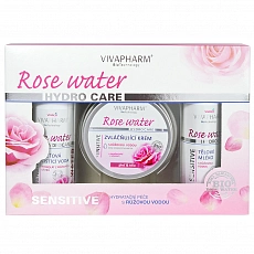 VIVACO Geschenkset Kosmetik mit Rosenwasser