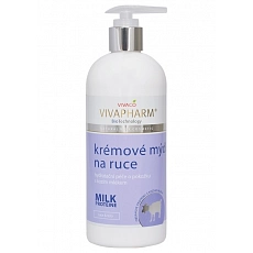 VIVACO VIVAPHARM Ziegen-Cremeseife für die Hände 400 ml