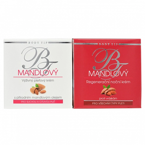 VIVACO Geschenkset für Gesichtspflege mit Mandelöl BODY TIP