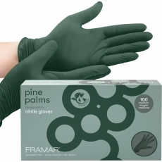 Framar Nitrile Gloves Pine Palms Medium 100ks